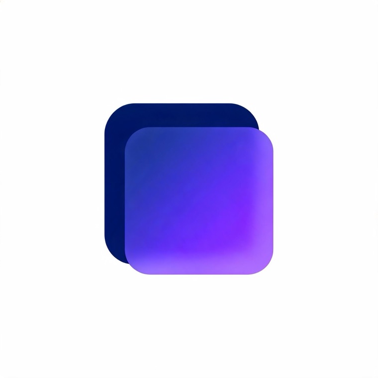Seedream sample — Minimal gradient logo mark